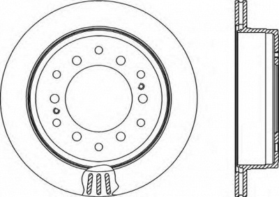 OPEN PARTS bdr213620 -  Тормозной диск